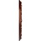 Ekena Millwork Milan Ceiling Medallion (Fits Canopies up to 4 5/8"), 24 1/2"OD x 3 1/2"ID x 1"P, Antique Copper CM24MIACS - alternate 4